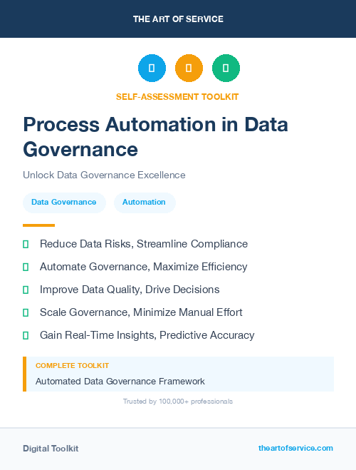 Process Automation in Data Governance