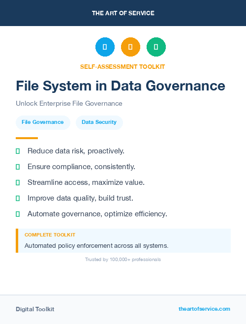 File System in Data Governance
