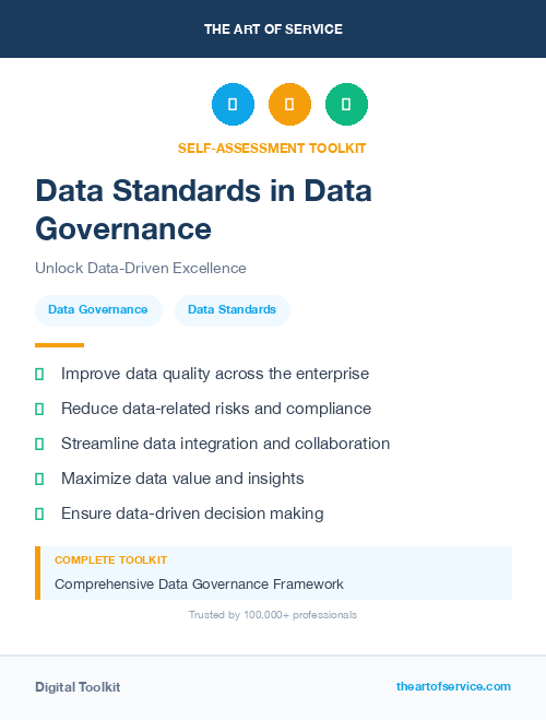 Data Standards in Data Governance