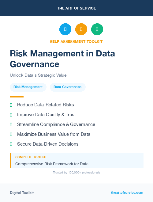 Risk Management in Data Governance