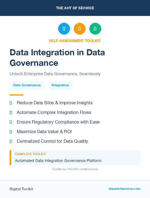 Data Integration in Data Governance