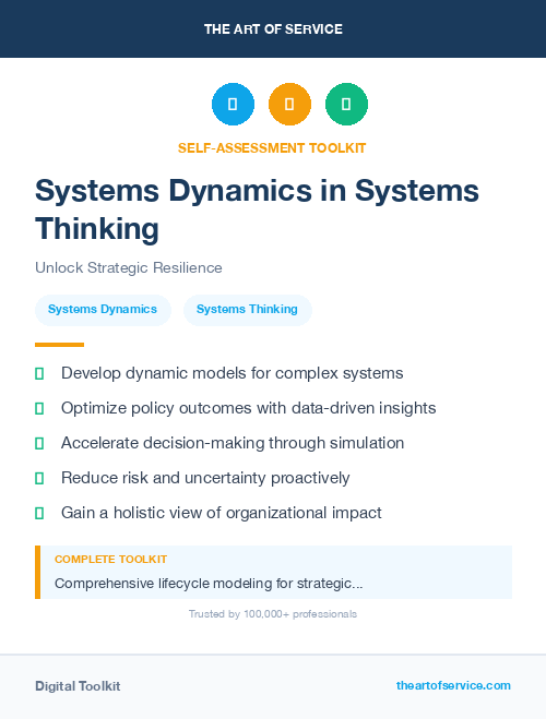 Systems Dynamics in Systems Thinking