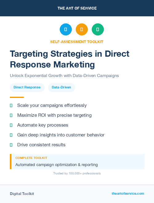 Targeting Strategies in Direct Response Marketing
