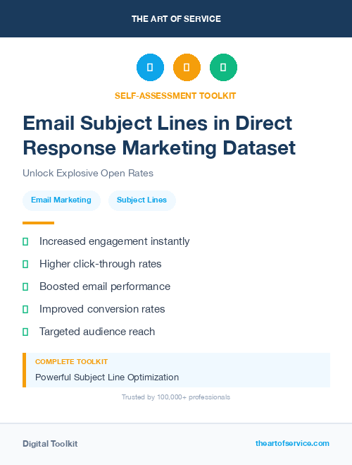 Email Subject Lines in Direct Response Marketing Dataset