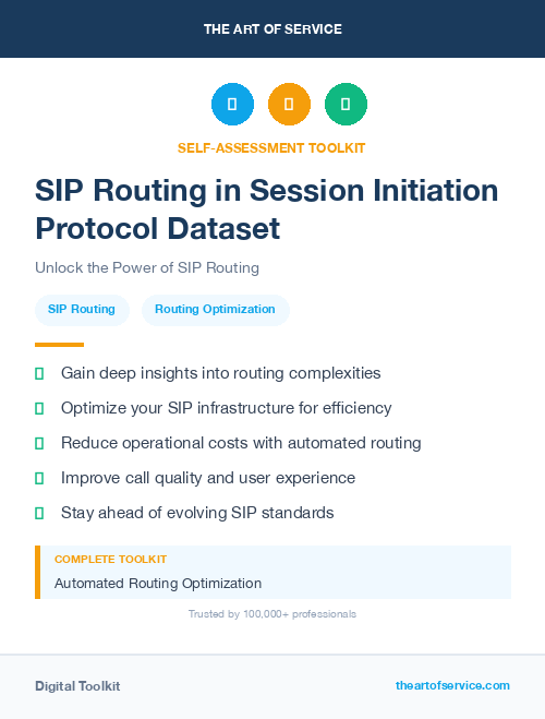 SIP Routing in Session Initiation Protocol Dataset