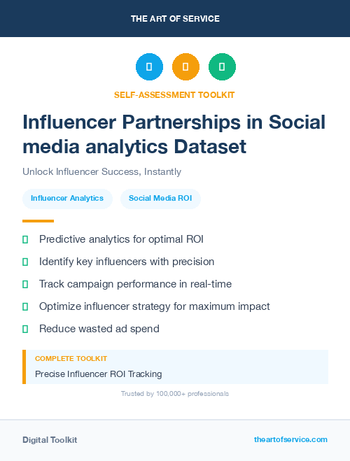 Influencer Partnerships in Social media analytics Dataset