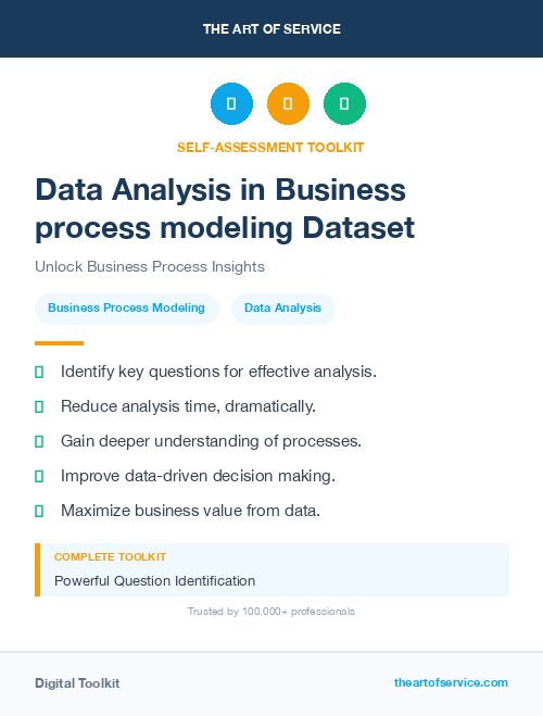 Data Analysis in Business process modeling Dataset