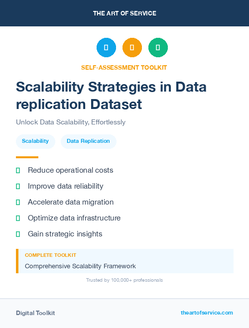 Scalability Strategies in Data replication Dataset