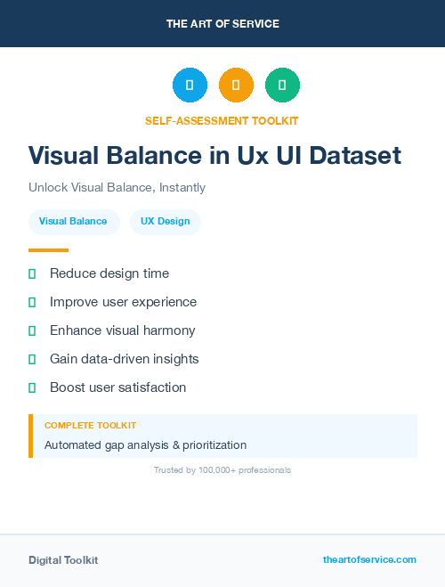Visual Balance in Ux UI Dataset
