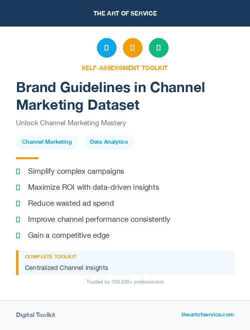 Brand Guidelines in Channel Marketing Dataset