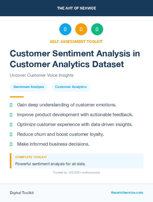 Customer Sentiment Analysis in Customer Analytics Dataset