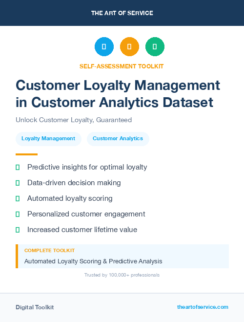 Customer Loyalty Management in Customer Analytics Dataset