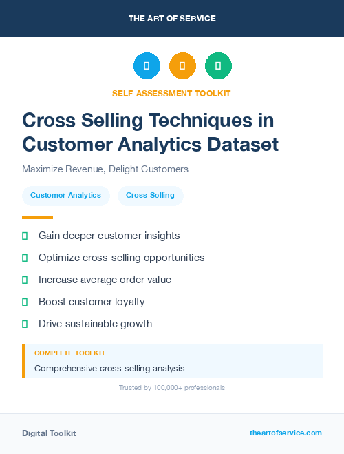 Cross Selling Techniques in Customer Analytics Dataset