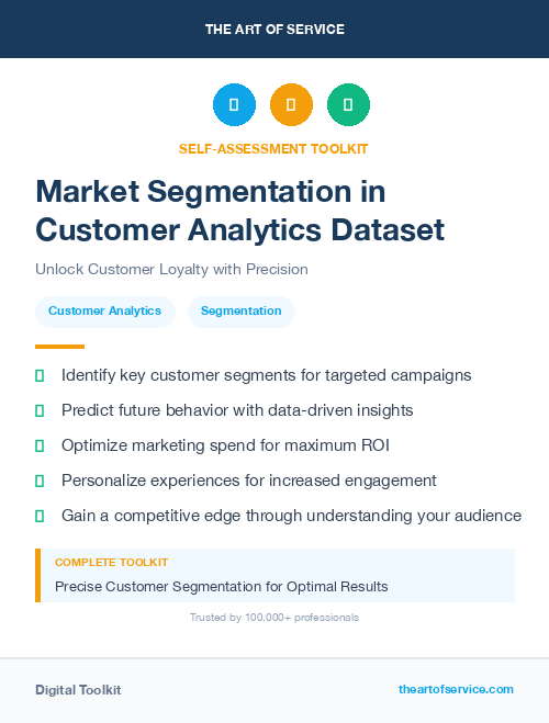 Market Segmentation in Customer Analytics Dataset