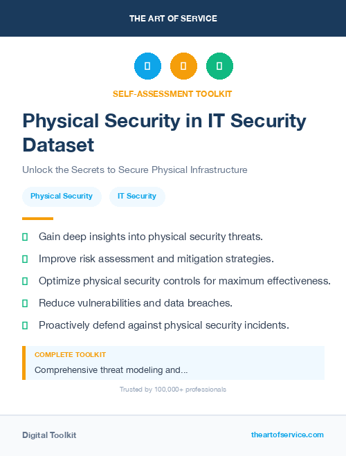 Physical Security in IT Security Dataset