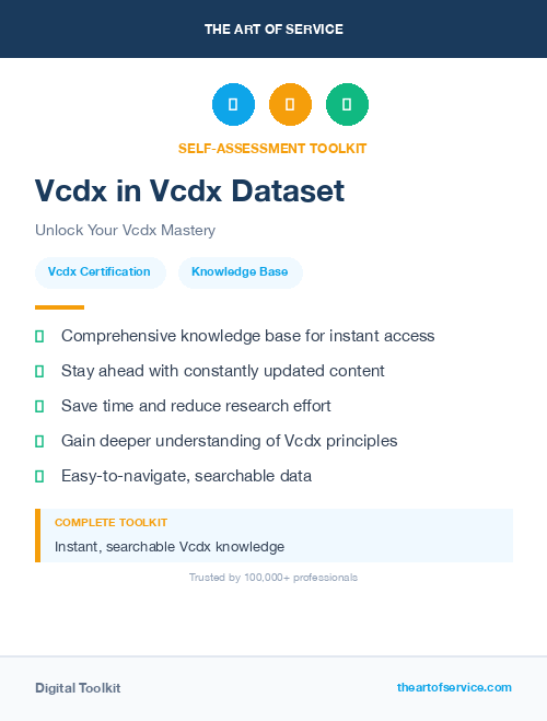 Vcdx in Vcdx Dataset