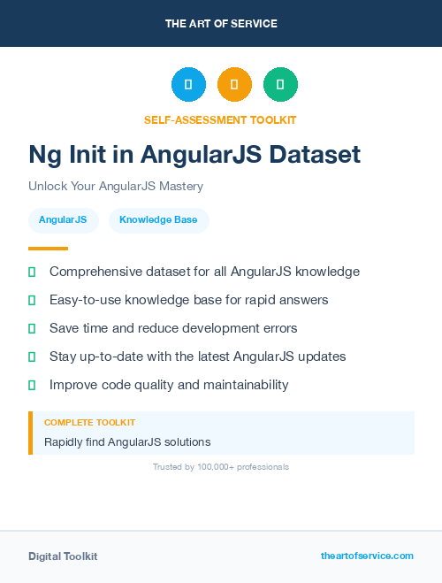 Ng Init in AngularJS Dataset