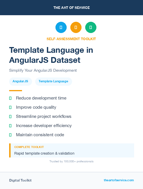 Template Language in AngularJS Dataset