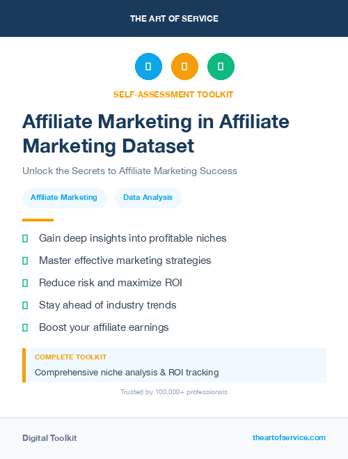 Affiliate Marketing in Affiliate Marketing Dataset