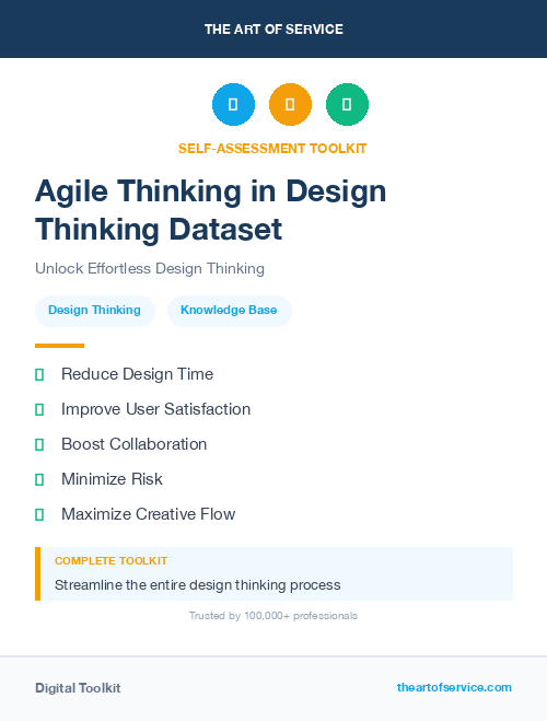 Agile Thinking in Design Thinking Dataset