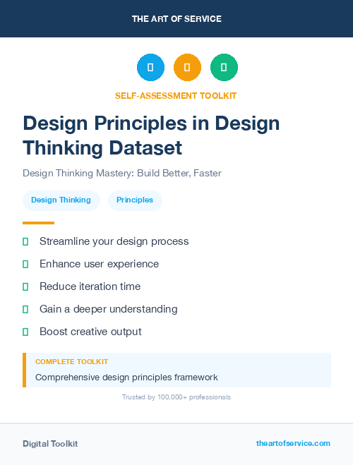 Design Principles in Design Thinking Dataset