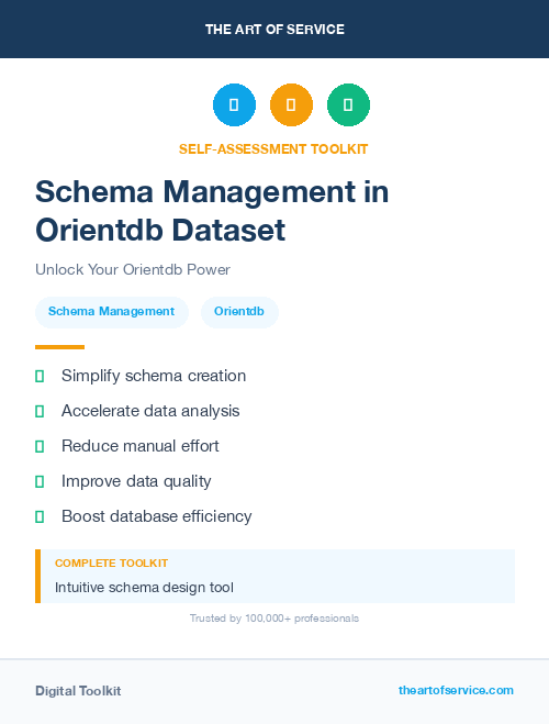 Schema Management in Orientdb Dataset