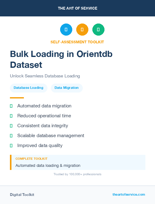 Bulk Loading in Orientdb Dataset