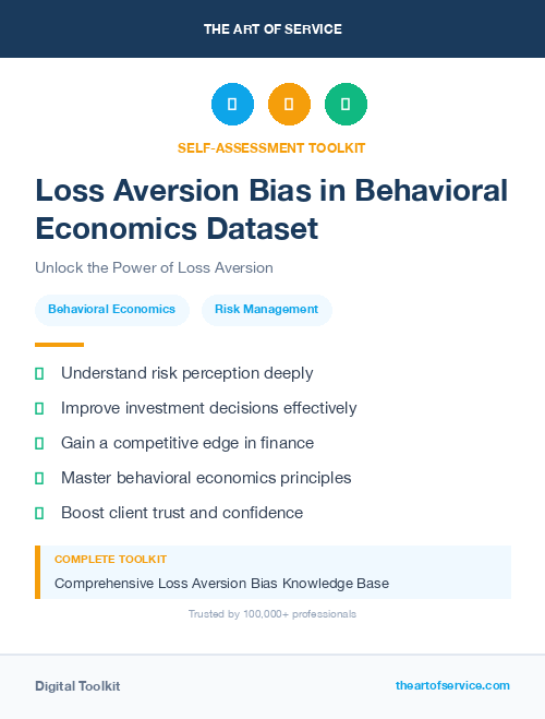Loss Aversion Bias in Behavioral Economics Dataset