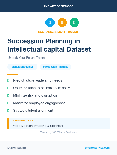 Succession Planning in Intellectual capital Dataset