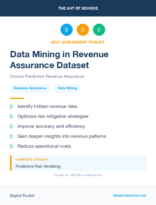 Data Mining in Revenue Assurance Dataset