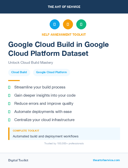 Google Cloud Build in Google Cloud Platform Dataset
