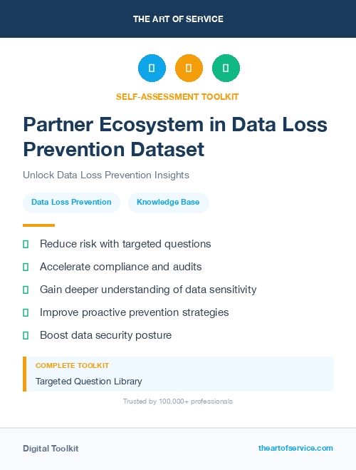 Partner Ecosystem in Data Loss Prevention Dataset