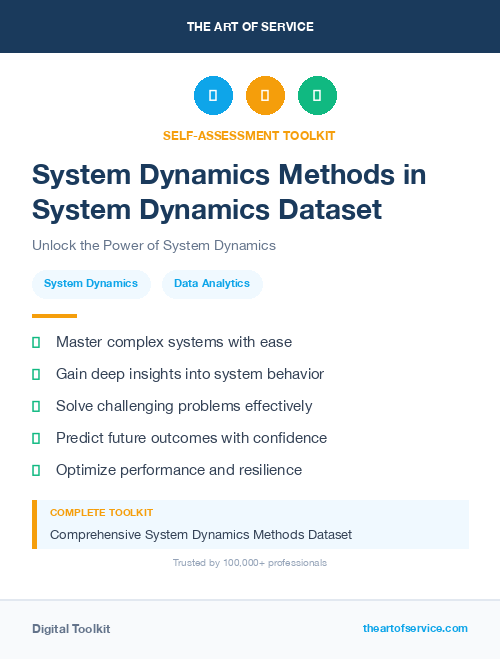 System Dynamics Methods in System Dynamics Dataset