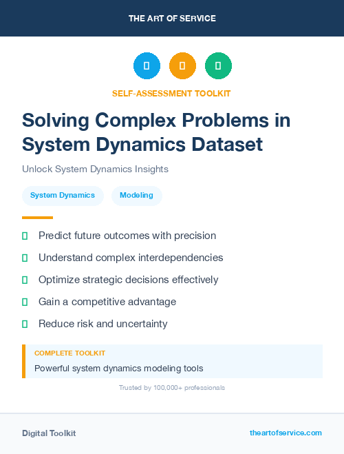 Solving Complex Problems in System Dynamics Dataset