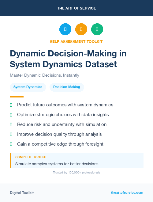 Dynamic Decision-Making in System Dynamics Dataset