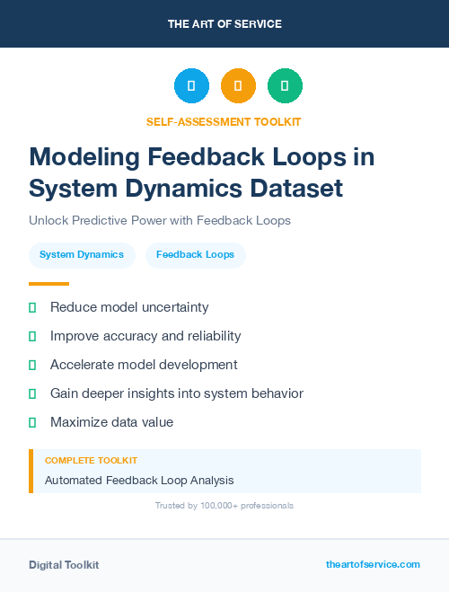 Modeling Feedback Loops in System Dynamics Dataset