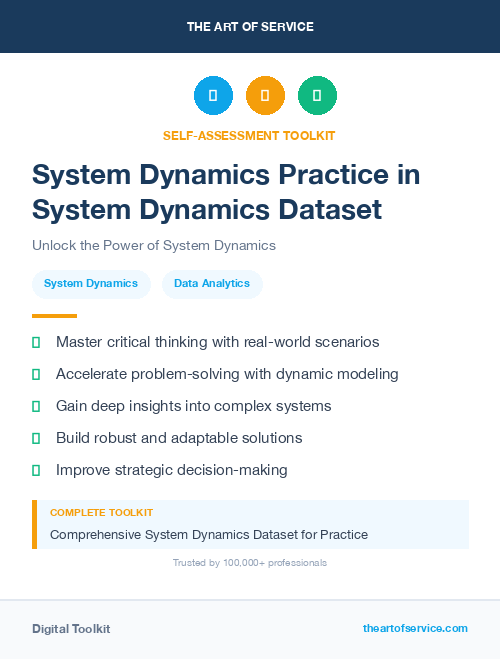 System Dynamics Practice in System Dynamics Dataset