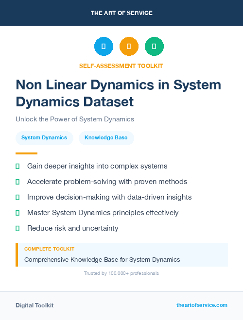 Non Linear Dynamics in System Dynamics Dataset