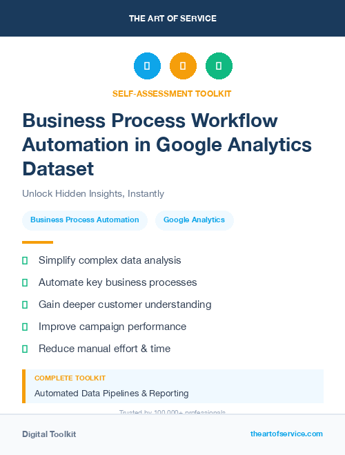 Business Process Workflow Automation in Google Analytics Dataset