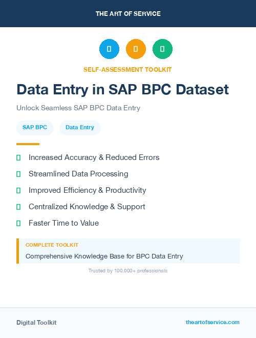 Data Entry in SAP BPC Dataset