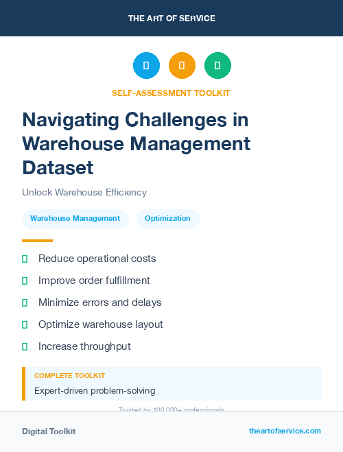 Navigating Challenges in Warehouse Management Dataset
