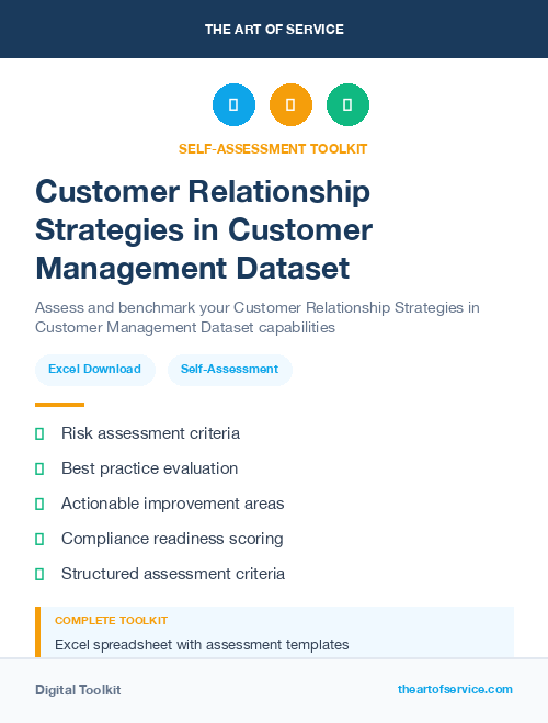 Customer Relationship Strategies in Customer Management Dataset