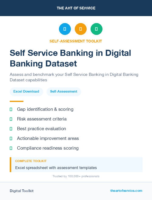 Self Service Banking in Digital Banking Dataset