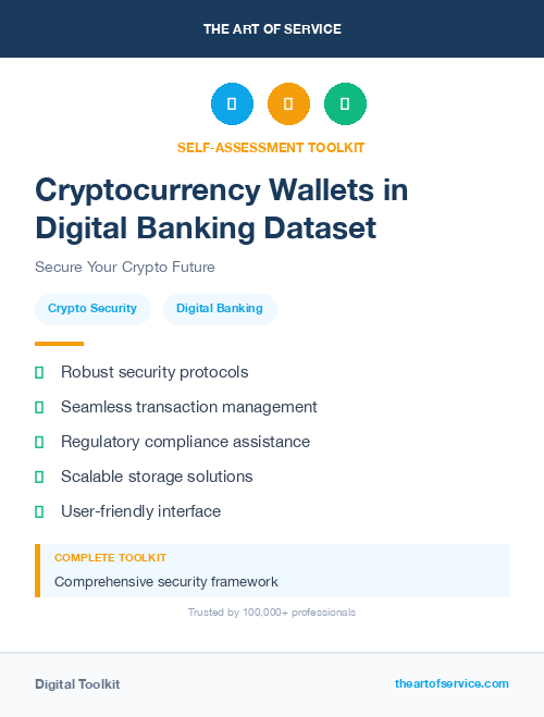 Cryptocurrency Wallets in Digital Banking Dataset