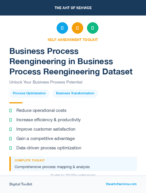 Business Process Reengineering in Business Process Reengineering Dataset