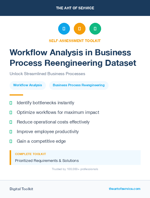Workflow Analysis in Business Process Reengineering Dataset