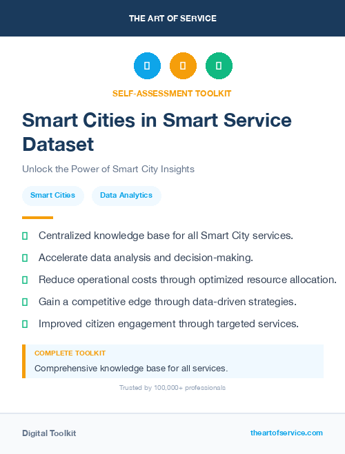 Smart Cities in Smart Service Dataset