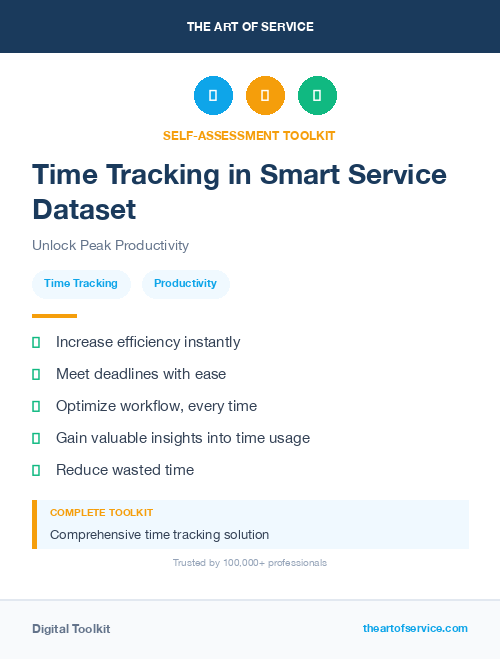 Time Tracking in Smart Service Dataset
