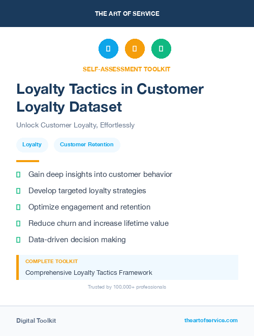 Loyalty Tactics in Customer Loyalty Dataset