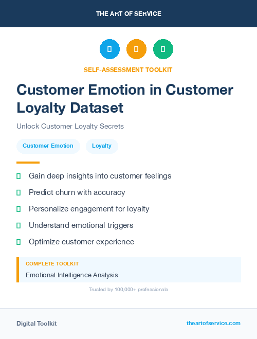 Customer Emotion in Customer Loyalty Dataset